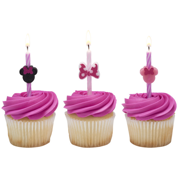 Minnie Mouse Icon Licensed Candles