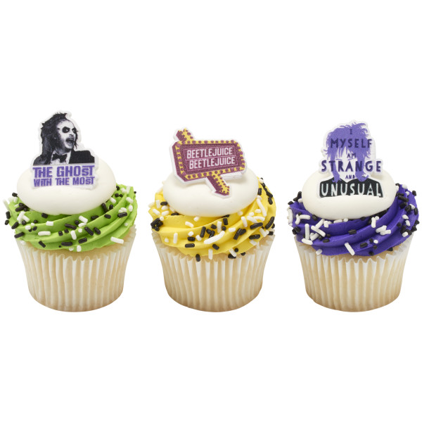 BEETLEJUICE Cupcake Rings