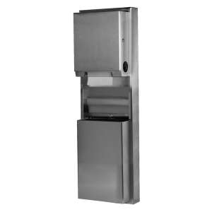 Bobrick, ClassicSeries, Mechanical Roll Towel Dispenser, Stainless Steel