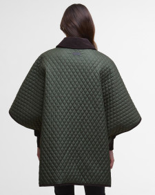 Oakham Quilted Cape Olive