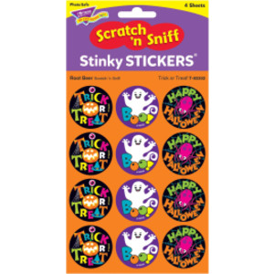 ¡Truco o trato!/Root Beer Stinky Stickers®, 48 unidades