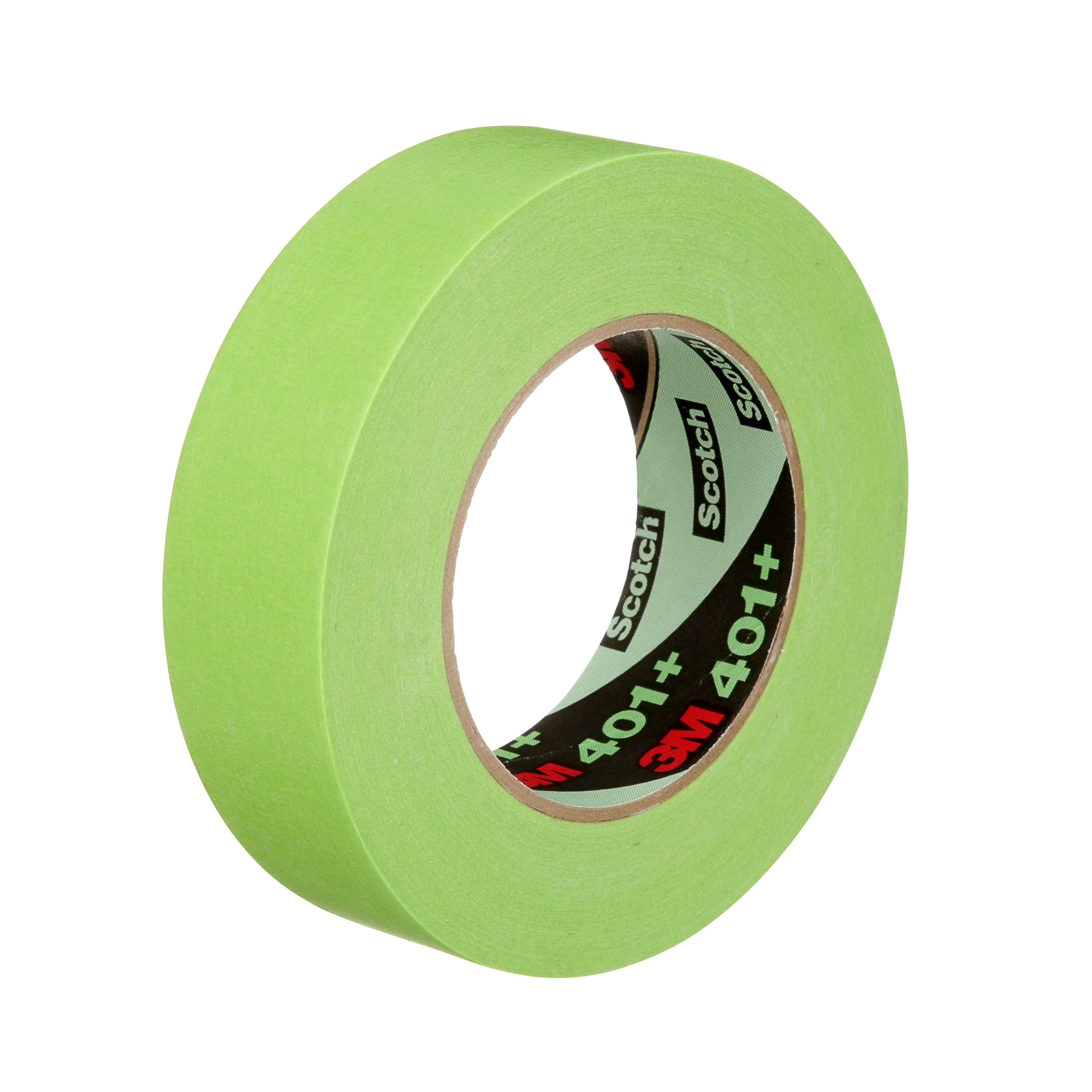 3M™ High Performance Green Masking Tape 401+, 1 in x 60 yd, 48 per case