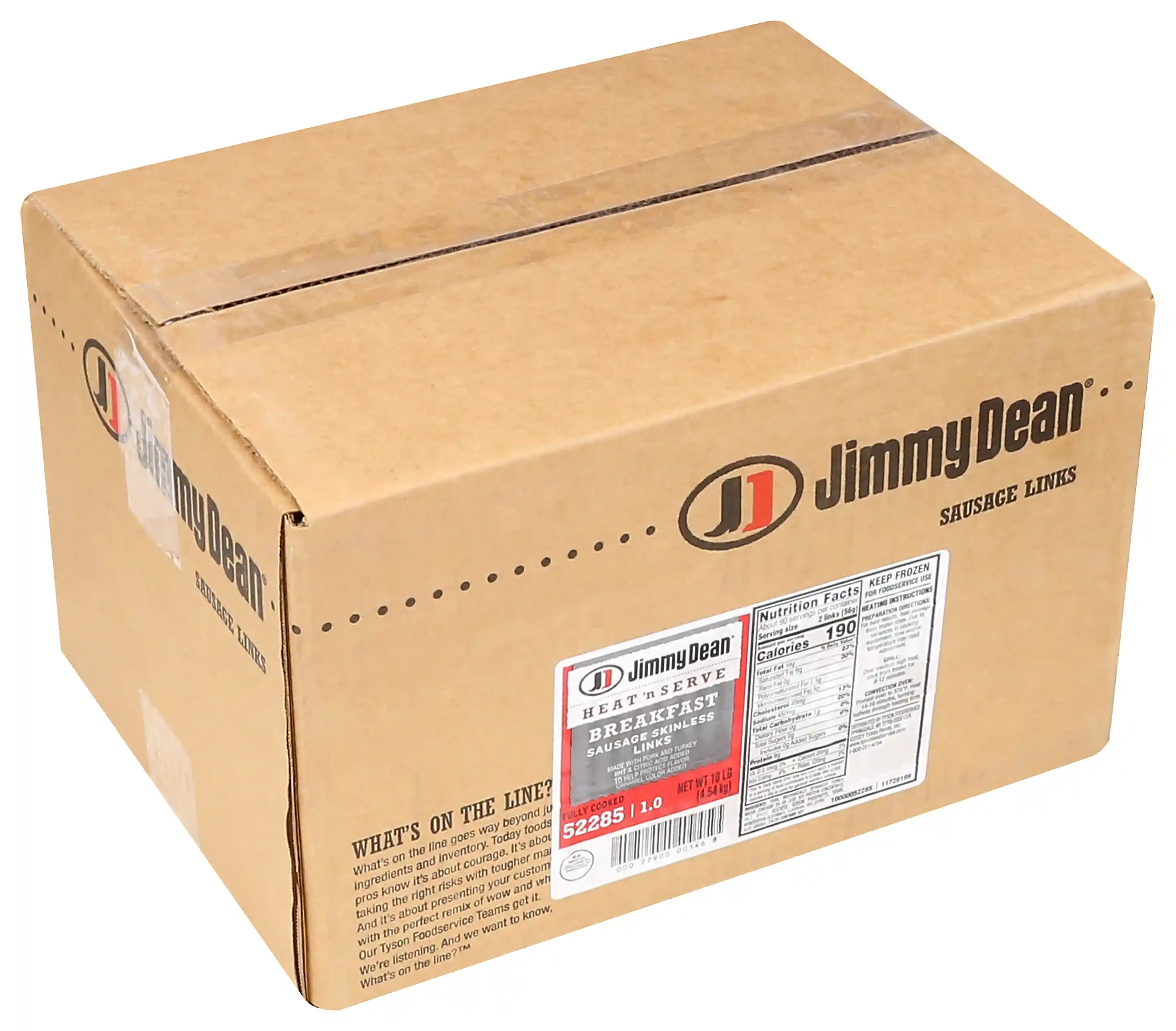 Jimmy Dean® Heat ‘n Serve Fully Cooked Breakfast Sausage Links 1.0 oz_image_41