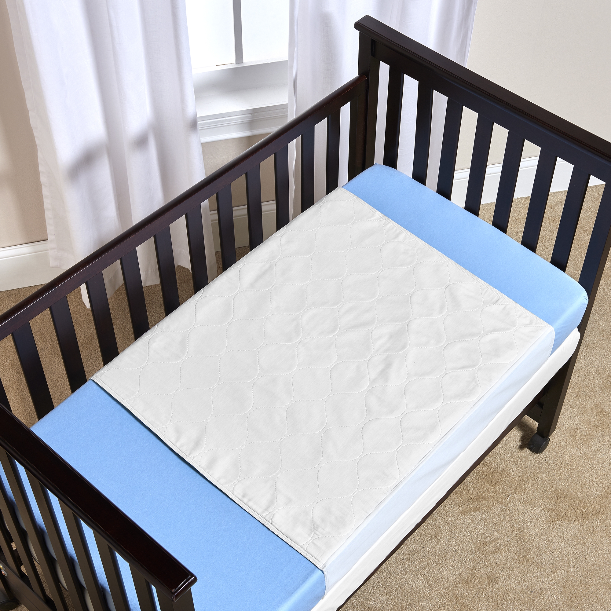 SleepDri® Underpad with Tuckable Flaps, 34 x 36 Inch