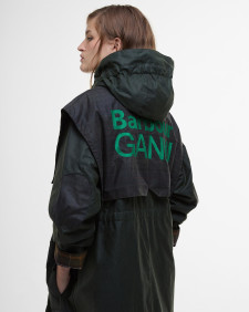 Parka cerato Barbour x GANNI 
