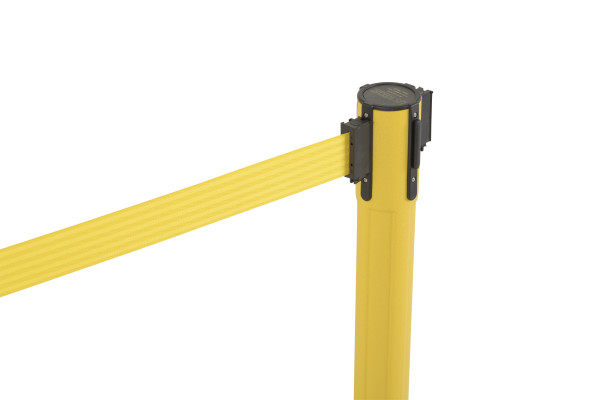 Sentry Stanchion - Yellow with Yellow belt 2