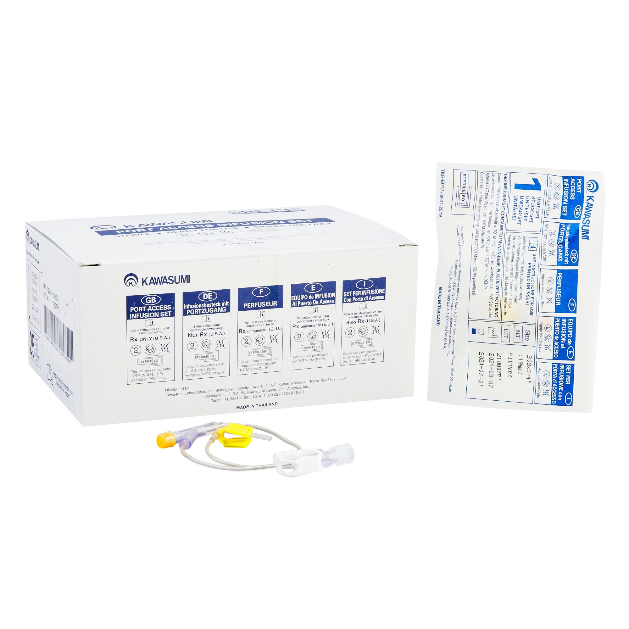 Kawasumi Huber Infusion Set