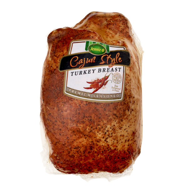 JENNIE-O(r) Premium Seasoned Cajun Style Turkey Breast, 3pc . C1CB - Front Center Inner Pack (Hi Res)