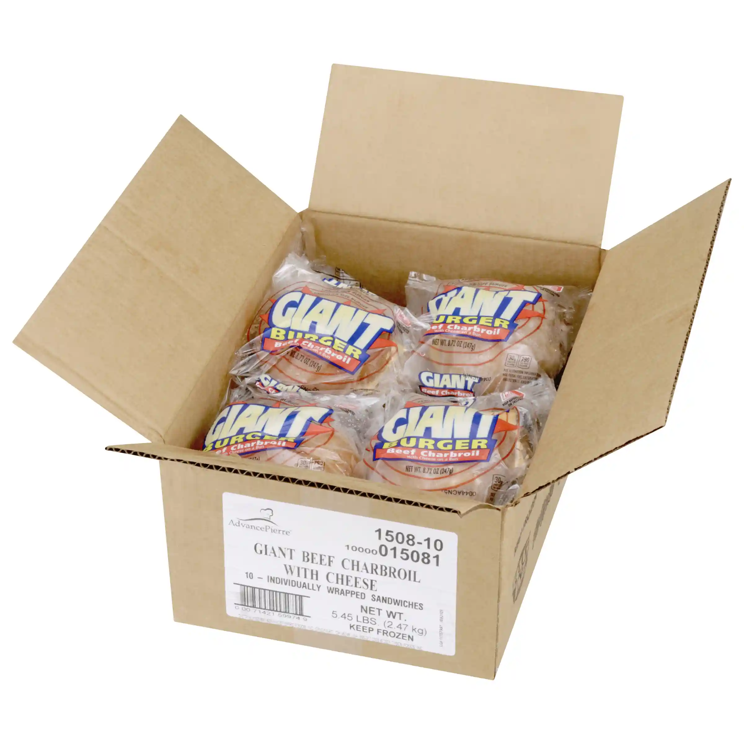 BIG AZ® Giant Charbroil Beef and Cheese Sandwich_image_4