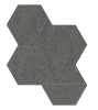 Ren Dark Grey 6″ Hex Mosaics