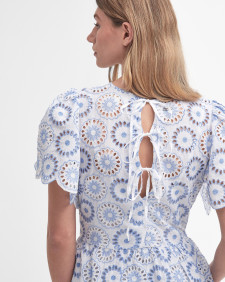 Juliette Broderie Midi Dress 