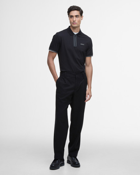 Polo Ollie con doppi dettagli a contrasto