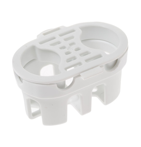 MATTE WHITE ACTIVATED CARBON HOLDER