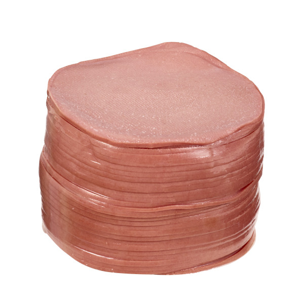 JENNIE-O(r) Turkey Bologna Sliced 1 Ounce, 4 pc . C1C0 - Front Center Out of Package (Hi Res)