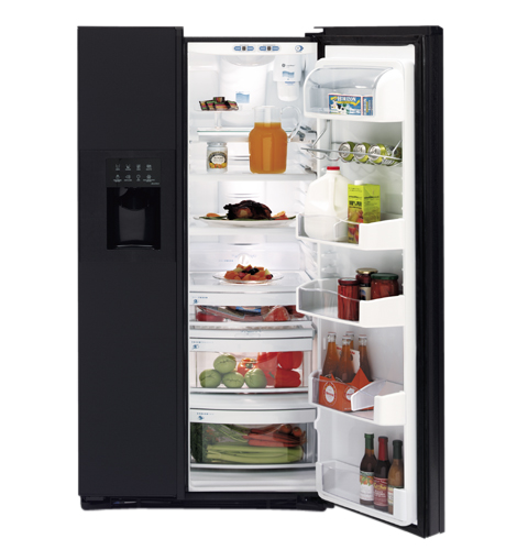 GE Profile CustomStyle™ 22.6 Cu. Ft. Side-By-Side Refrigerator