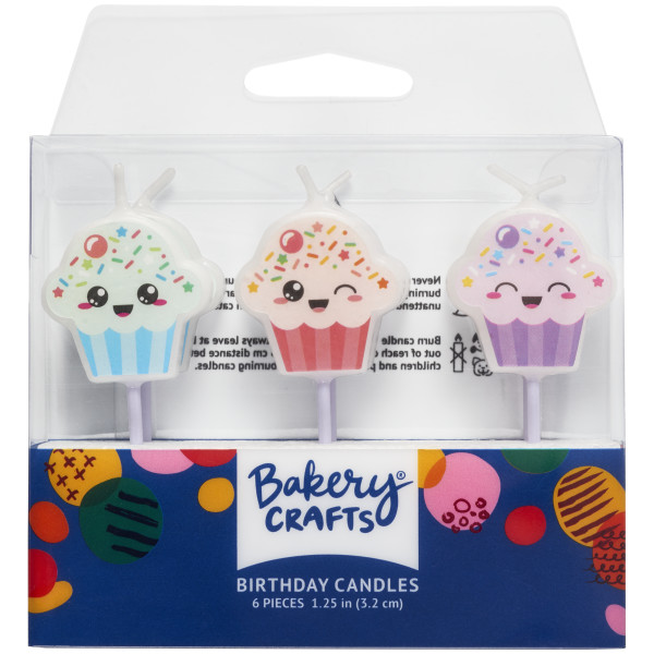 Cupcake Shaped Candles