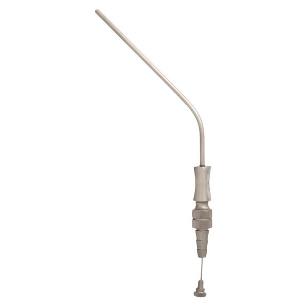 Nordent Frazier Suction Tip #10 French,  2.0mm internal diameter, 30 degree angle