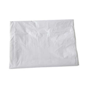 Boardwalk,  LLDPE Liner, 56 gal Capacity, 43 in Wide, 47 in High, 0.9 Mils Thick, White