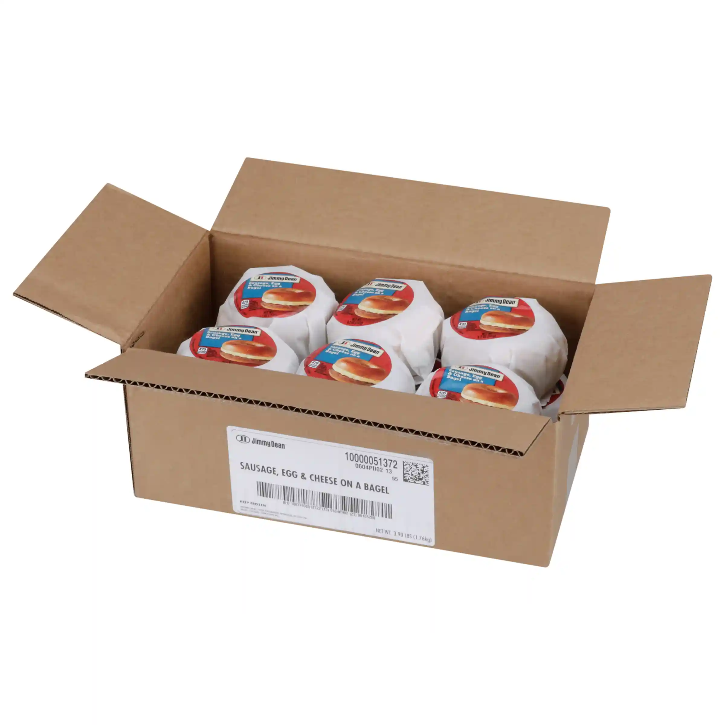 Jimmy Dean® Sausage, Egg & Cheese Bagel_image_4