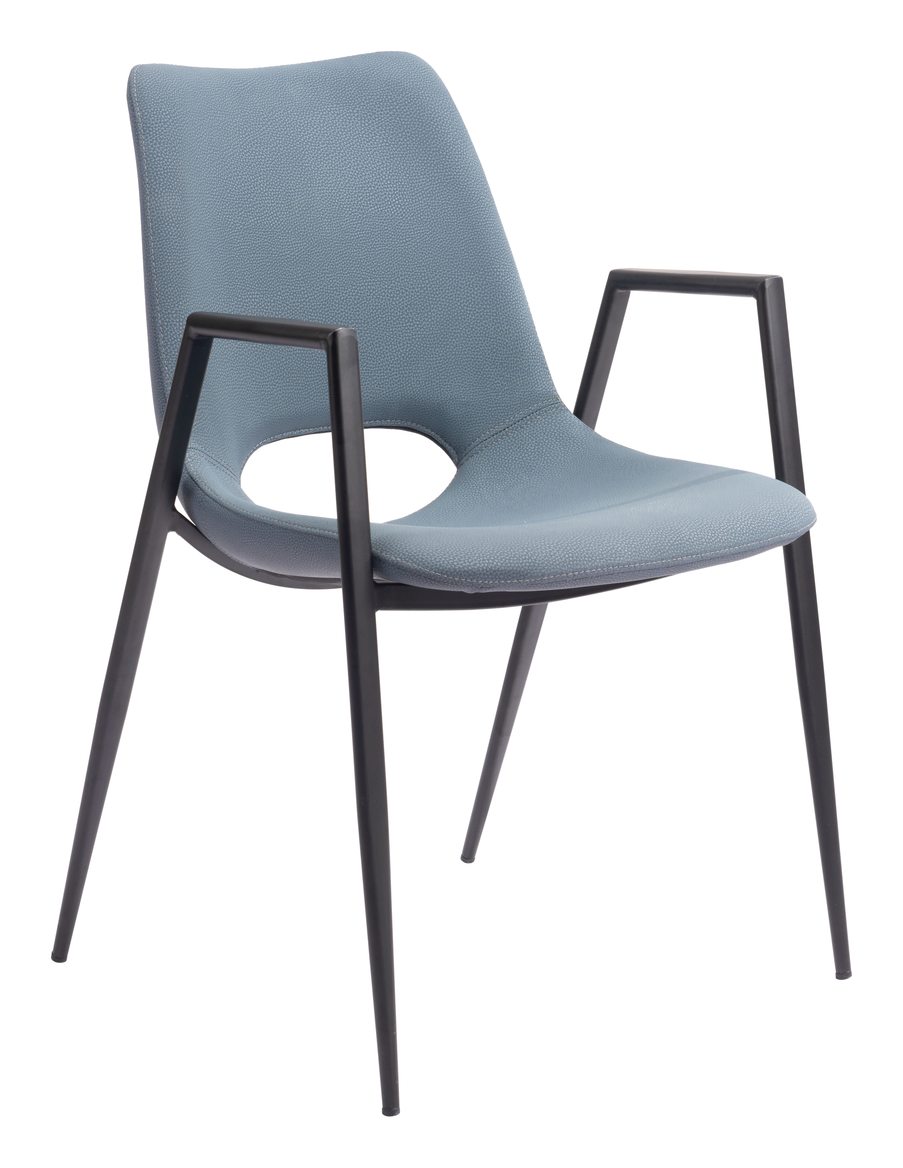 Desi Dining Chair (Set of 2) Azure Gray product image