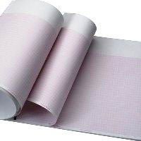 Recording Chart Paper Welch Allyn® Z-Fold Red Grid