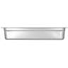 Carlisle, DuraPan, Steam Table Hotel Pan Full-Size, 4" Deep, Chrome