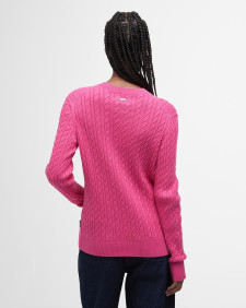 Hartland Crew Neck Jumper Rose Pink