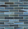 Agate Portofino 1×4 Brick Mosaic Silk