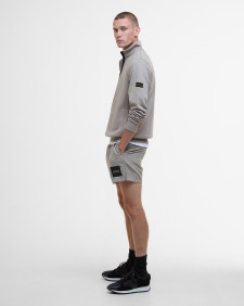 Outline Half-Zip Sweatshirt Conrete