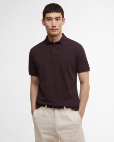 Essential Polo Shirt Java Red