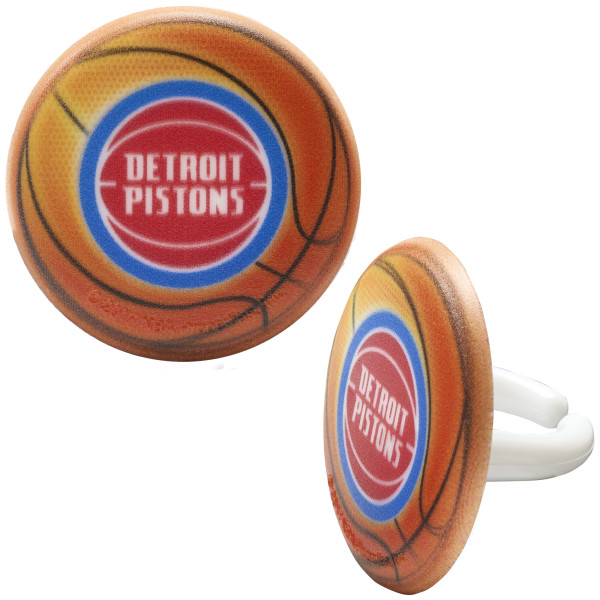 NBA Team Basketball Cupcake Rings