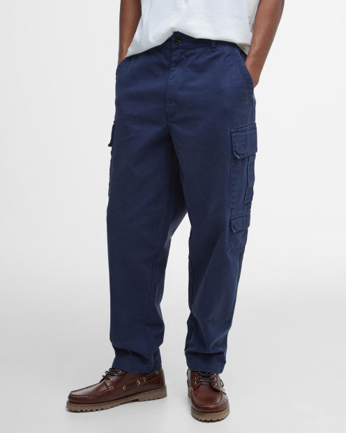 Deepdale Relaxed Cargo Trousers Classic Navy