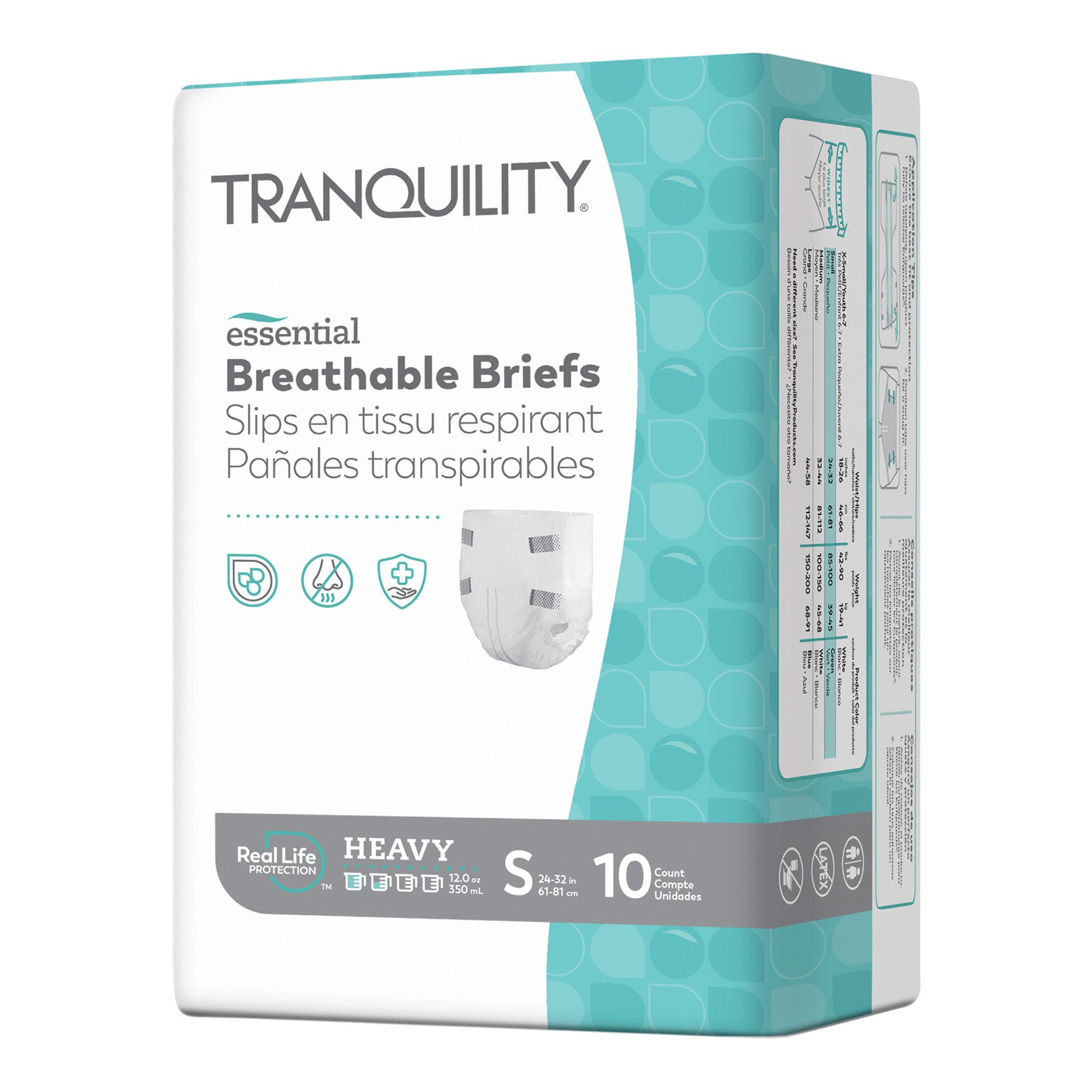 Tranquility® Essential Heavy Incontinence Brief, Small