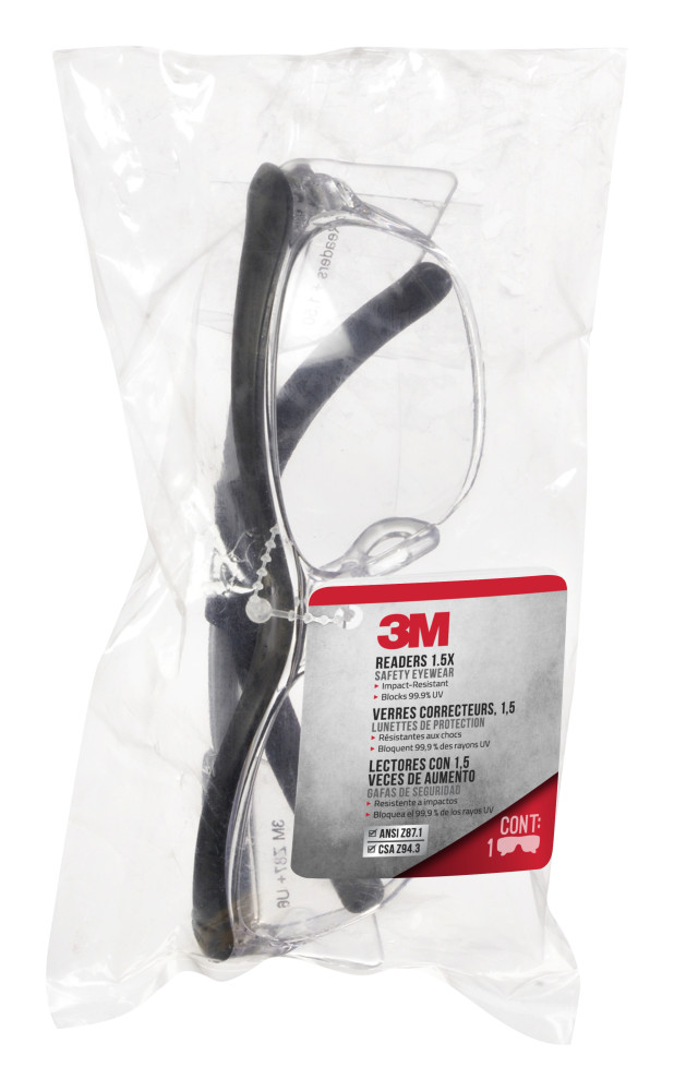 3M Readers Safety Glasses