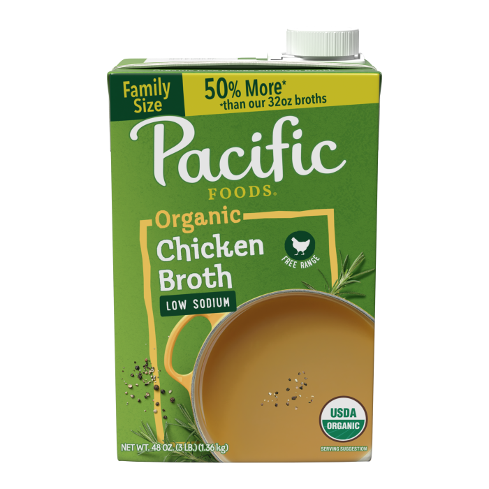 Low Sodium Organic Free Range Chicken Broth