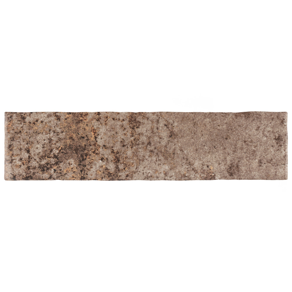 London Brown Glossy 3 in. x 12 in. Ceramic Wall Tile