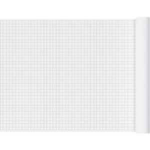 1" Graph Paper Roll, 36" x 120", Black