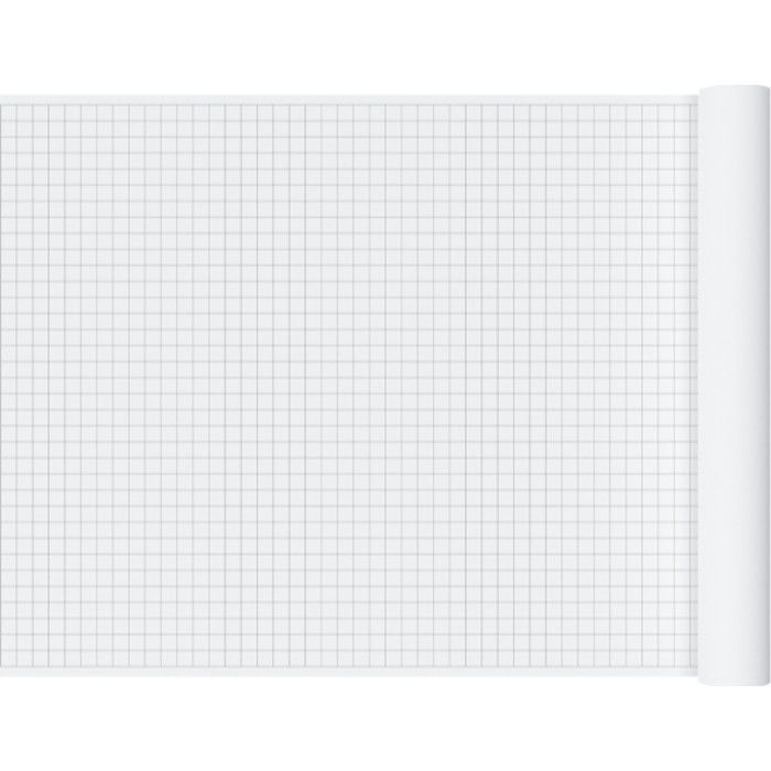 1" Graph Paper Roll, 36" x 120", Black