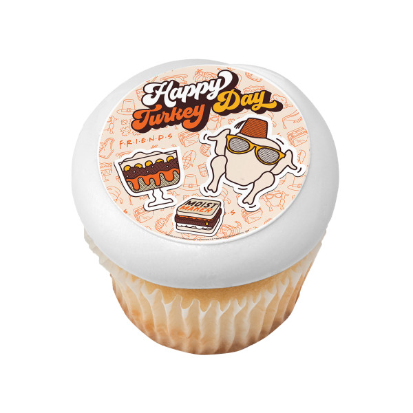 Friends Thankful PhotoCake® Edible Image®