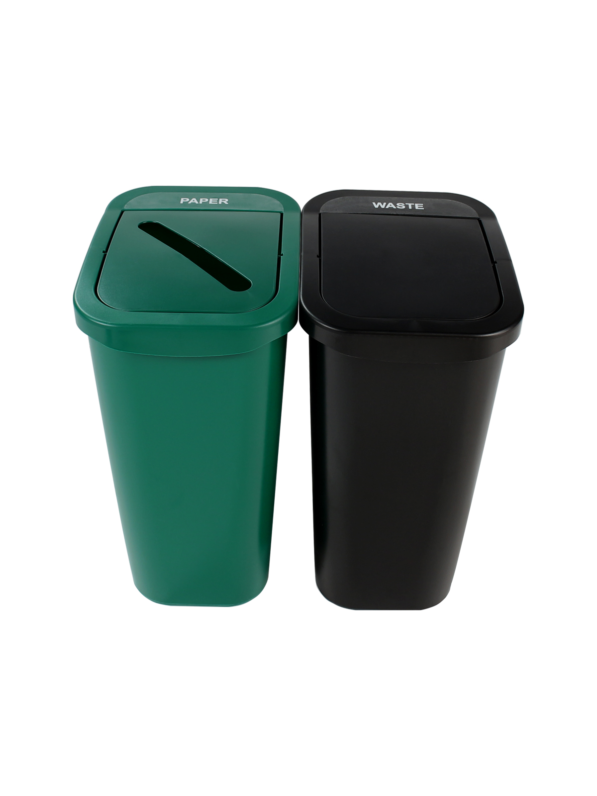 BILLI BOX – Double – Kit – 10 G – Paper-Waste – Slot-Swing – Green-Black