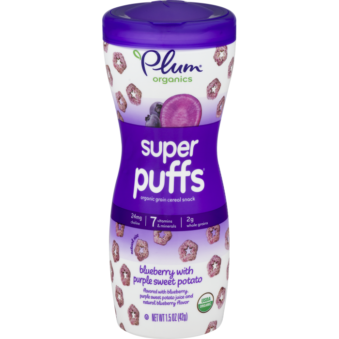 Blueberry with Purple Sweet Potato Cereal Snack