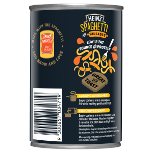  Heinz® Spaghetti and Sausages 420g 