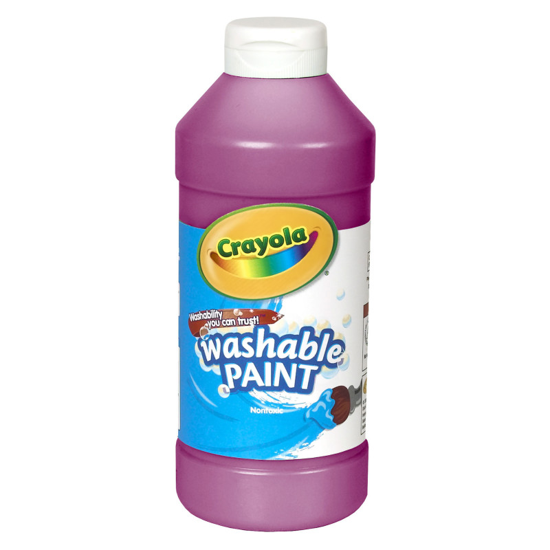 Washable Paint, Magenta, 16 oz.