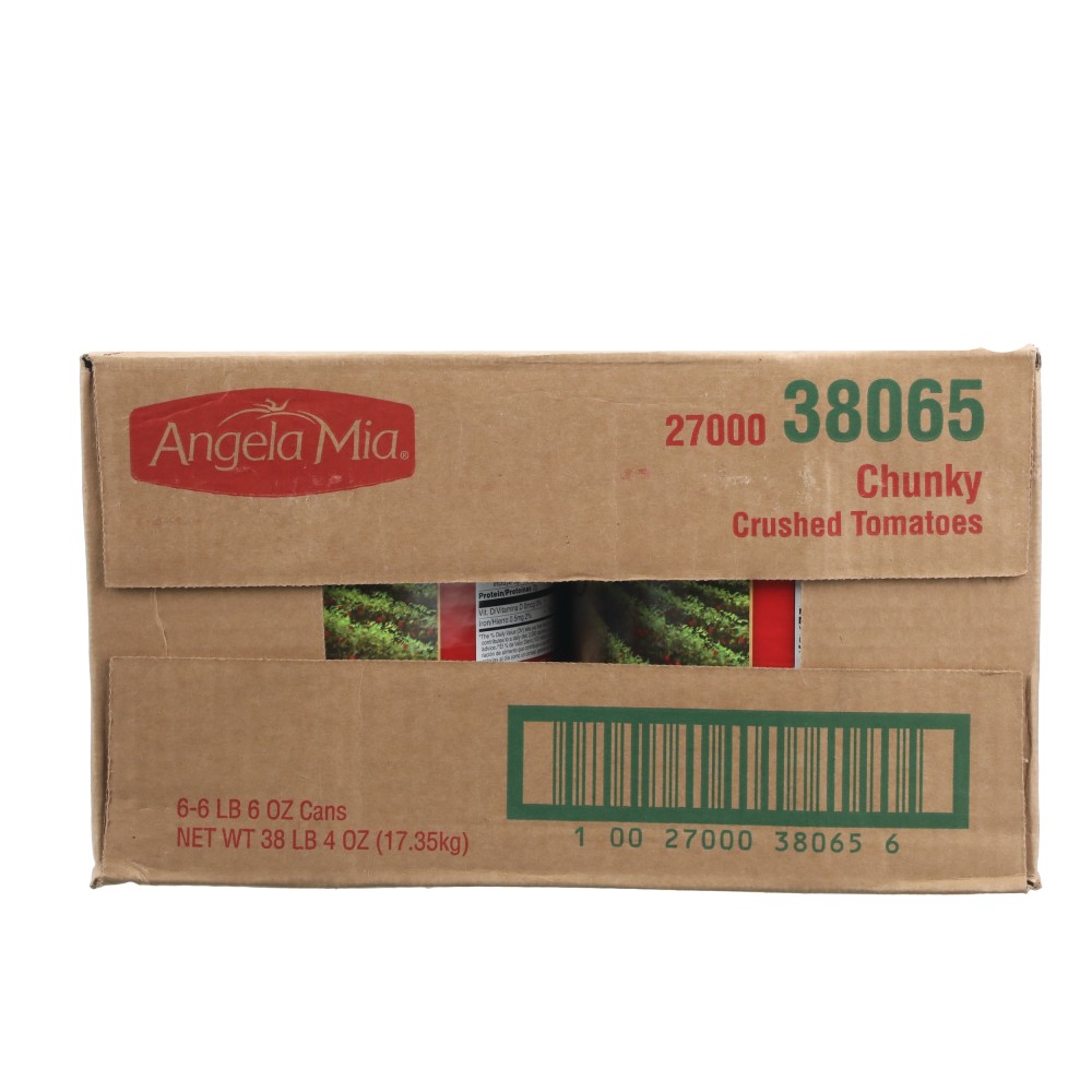 Angela Mia Chunky Crushed Tomatoes, 10 Can, 6/102 oz Conagra Foodservice