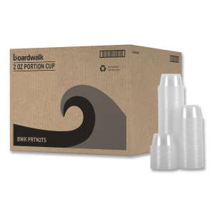 Boardwalk, Souffle/Portion Cups, 2 oz, Polypropylene, Clear