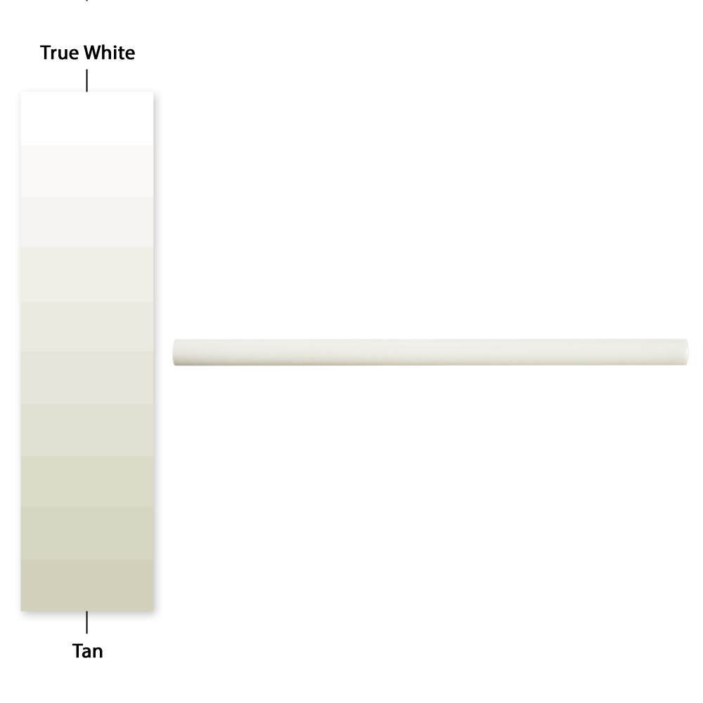 Twist Soft Cream 0.5x11.75 Rectangle Ceramic Wall Only Digital Pattern