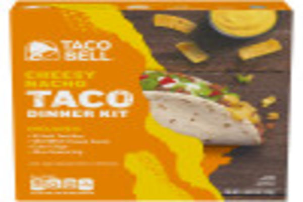 Taco Bell Cheesy Nacho Taco Dinner Kit, 13 piece Box - My Food and Family