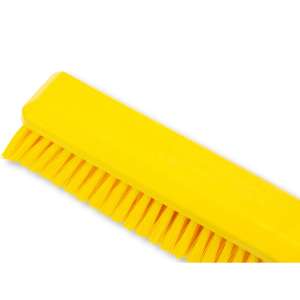 Carlisle, Sparta, 24in, Color Coded Omni Sweep Floor Sweep, Polyester Bristles, Yellow