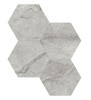 Amica Ardesia 6″ Hexagon Mosaic Honed