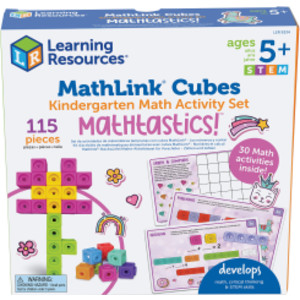 Mathlink&reg; Cubes Kindergarten Math Activity Set: Mathatics!